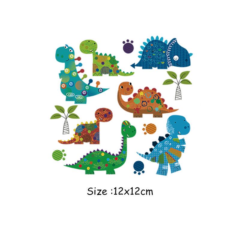 DIY-Flicken in Mini-Größe, zum Aufbügeln, für Kinderkleidung, Aufkleber, A-Level, waschbar