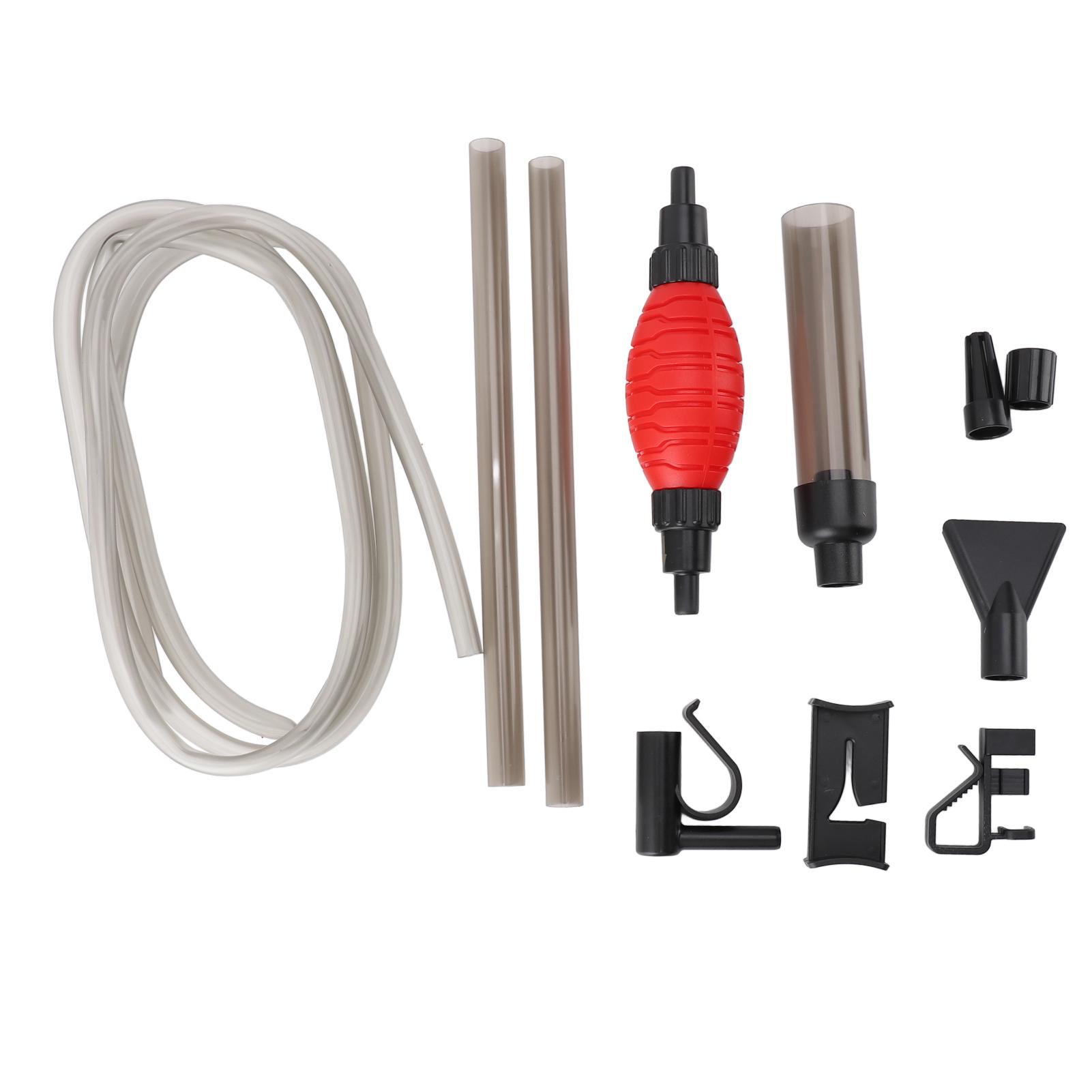 Aquarium Siphon Staubsauger für Kies Sand Aquarium Staubsauger Kiesreiniger Manuell Aquarium