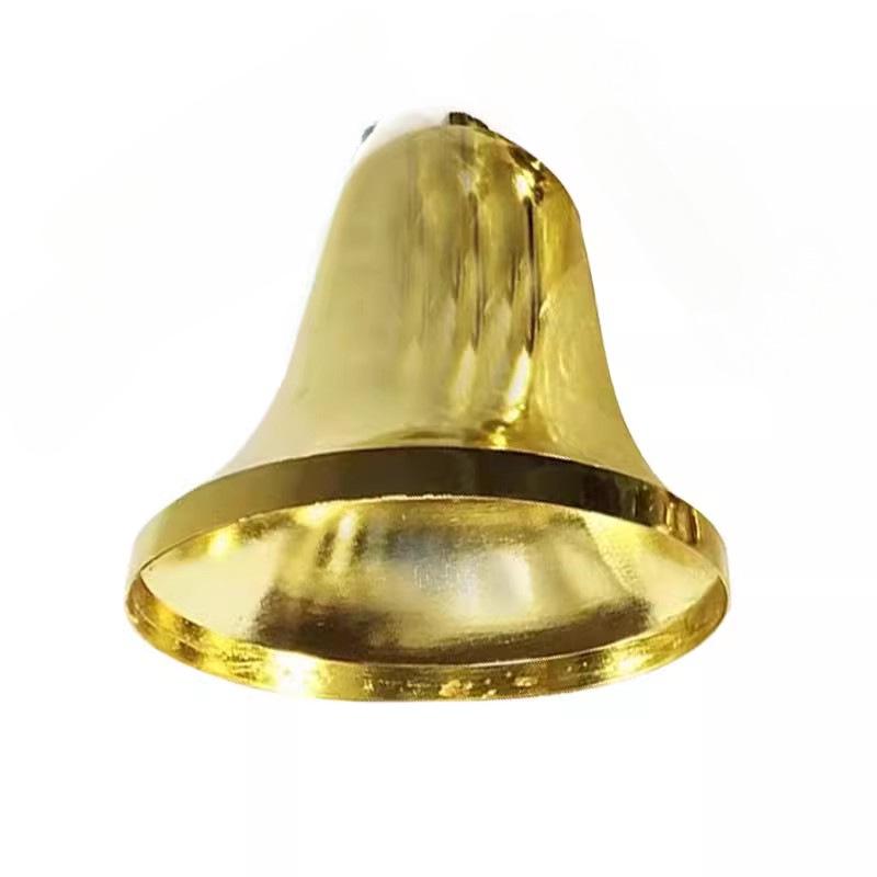 80 cm extra große Doppelglocke: Weihnachtsdekoration für Einkaufszentren und Hotels winzig gold einzel 10*11cm keine bandfarbe