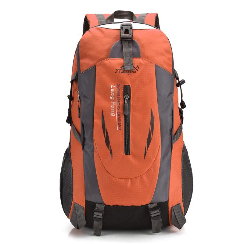 Herren Rucksack Mochila Masculina Wasserdichter Rucksack Designer Rucksack orange