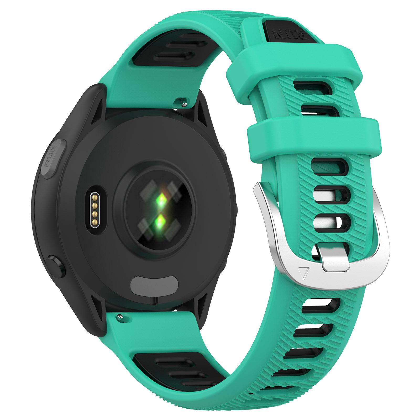 Für Garmin Forerunner 255 265 245 645 55 Strap 18 20 22mm Silikon Sport Armband Für Garmin Venu 2 2S SQ vivoactive 3 4 correa Forerunner 255 265 hellgrüne