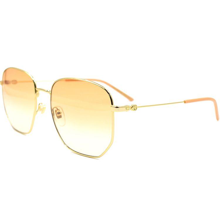 Gucci Cross Choker Serie Doppel G Quadratische Sonnenbrille Damen Sonnenbrille GG0396S-003 Dust Bag+Eyeglass Case (Random Color)