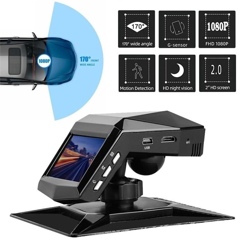 1080P Full HD Dashcam für Autos 1080P 170° Weitwinkel 2-in-1 Armaturenbrettkamera und Aromatherapie-Diffusoren, WDR Dashcam Autokamera mit Nachtsicht schwarz