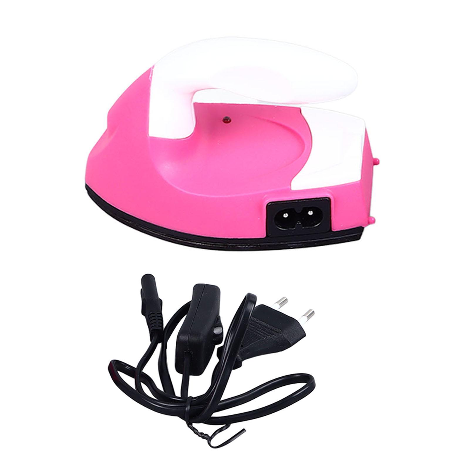 Mini Bastelbügeleisen Handheld Tragbar Klein Elektrisches Bügeleisen Presse Wäsche Kleidung Bügelmaschine