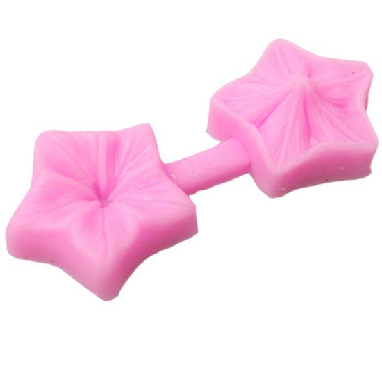 Kuchenform, verschiedene Blütenblätter, Silikonform, langlebig, wiederverwendbar, Backform, Werkzeuge, Küchenzubehör Wuxing flower rosa