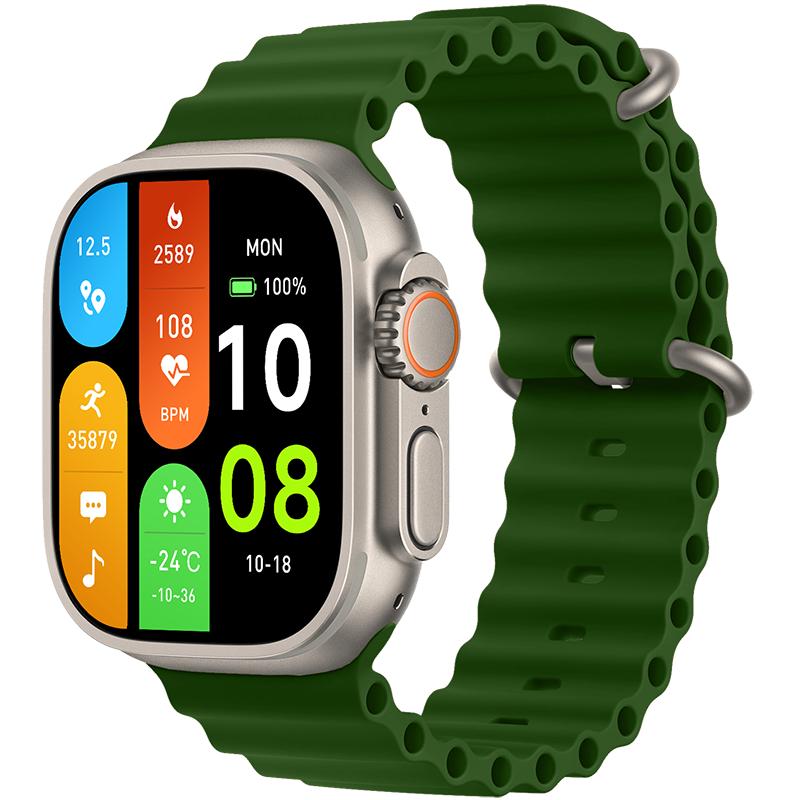 2024 Neue HK11 ULTRA-A Amoled-Bildschirm Smartwatch Lokales Musikalbum NFC TWS Smartwatch für Männer und Frauen
