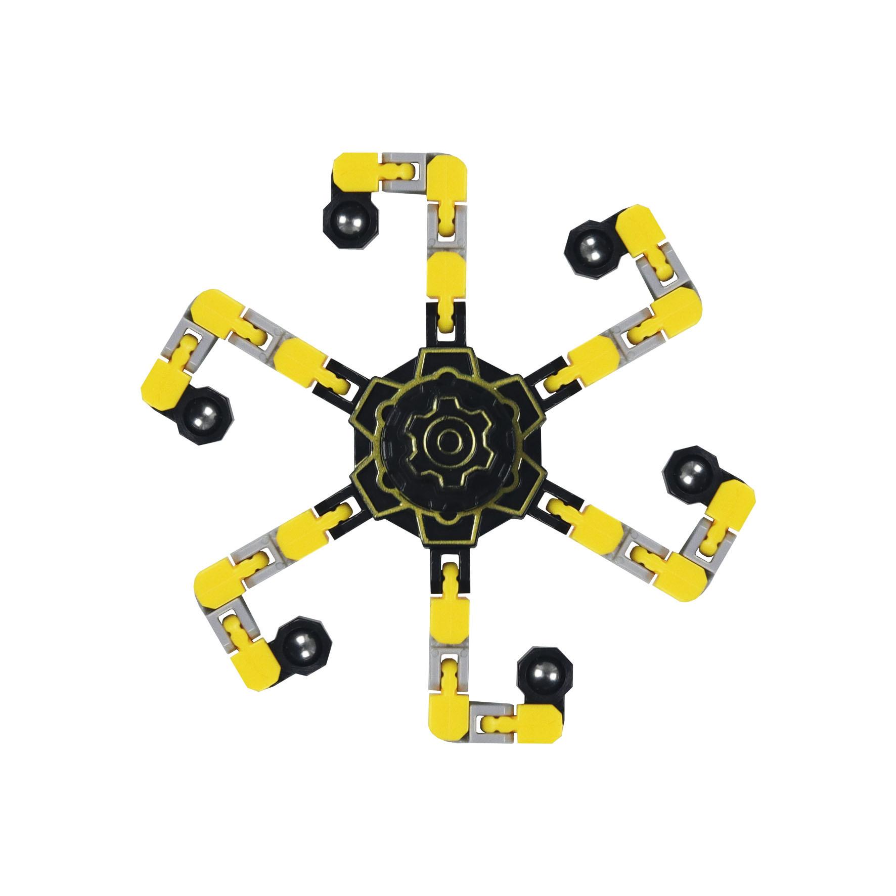 Fidget Spinner Spielzeug Transformierbarer Ketten Roboter Finger Spielzeug ideal für Kinder und Erwachsene Stressabbau Sensorisches Spielzeug Fingerspitzen Gyroskope