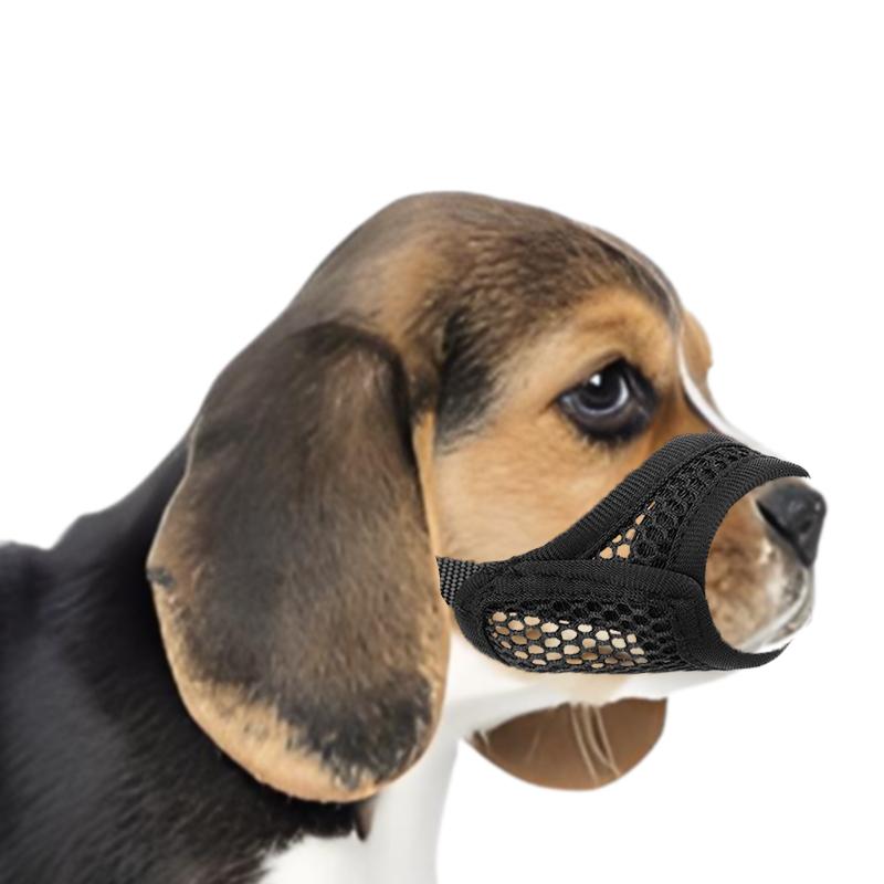Netzmaulkorb für kurzschnäuzige und kleine bis mittelgroße Hunde, Beißschutz, Fokus auf brachyzephale Hunde wie Chihuahua, Pomeranian S schwarz
