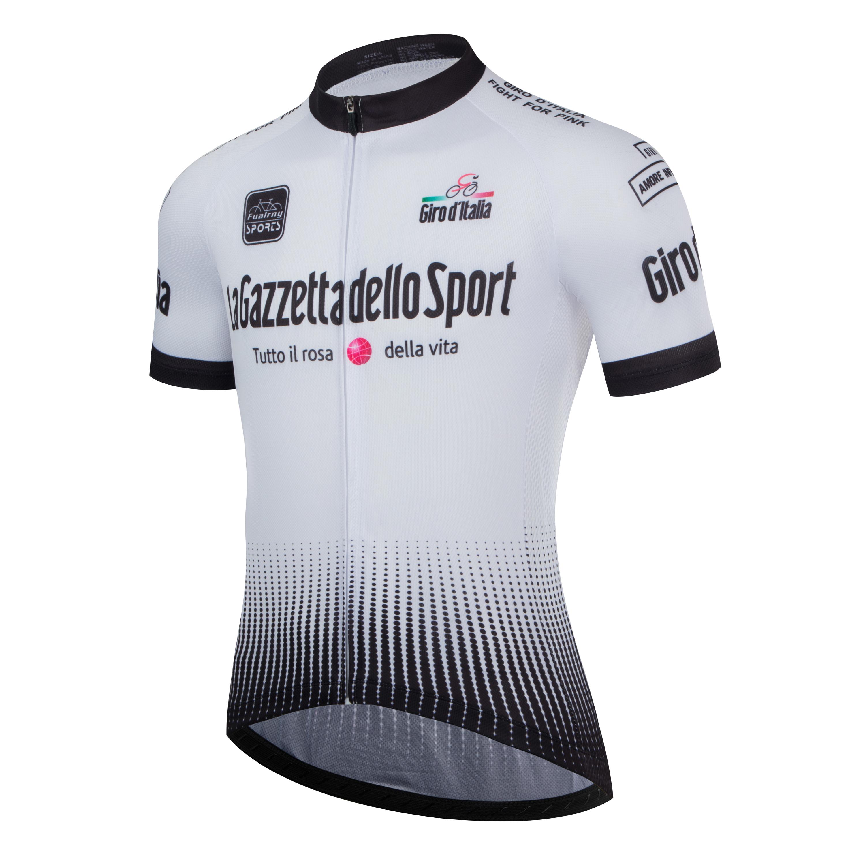 Tour De Giro D'ITALIA Sommer Kurzarm Fahrradbekleidung Radtrikot-Set Rennrad Radsportbekleidung Trikot-Set Sportbekleidung M