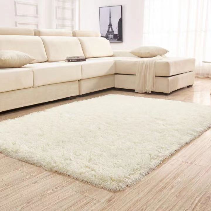 Langer Plüsch-INS-Teppich für Wohnzimmer, Schlafzimmer, kompletter Nachttisch, Batik-Teppiche, 4 cm dick, für Zuhause, nordischer Stil, weiche Teppiche 60*160cm