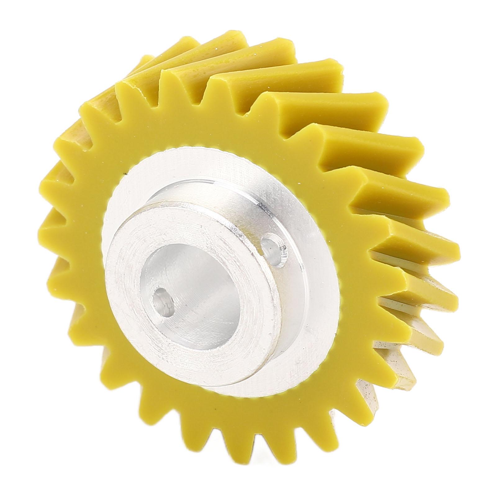 W10112253 Gelbes Mixer-Schneckenrad Ersatzteil für 4162897 5K45SS 5K5SS 5KPM5 Mixer