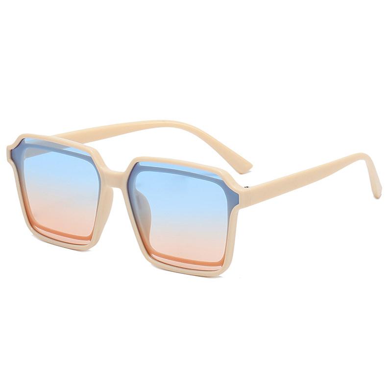 Mode Aushöhlen Quadrat Sonnenbrille Frauen Luxus Retro Marke Designer Sonnenbrille Männer Trendy Shades UV400 Gafas De Sol