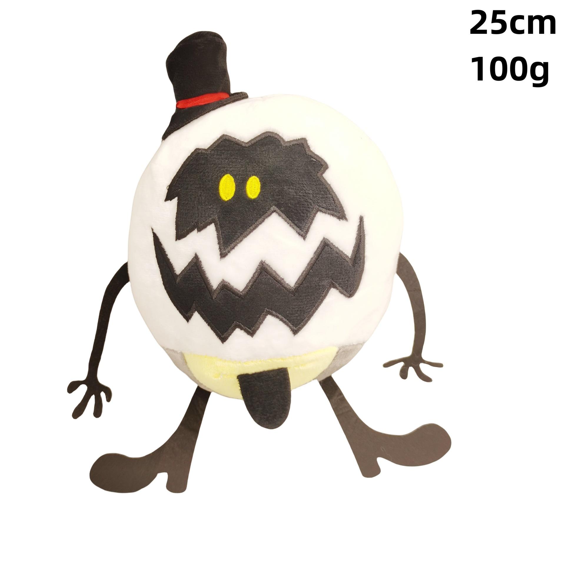 28cm Hazbin Lucifer Morningstar Plüschtiere Cartoon Stofftier Hotel Egg Boiz Plüschtiere Dekorative Puppe Fans Weihnachtsgeschenke