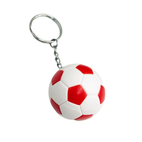 Fußball-Anhänger, beliebt, 2 Fußball-Peripheriefarben, einfaches Fußballspiel zum Aufhängen für Fußballliebhaber rot