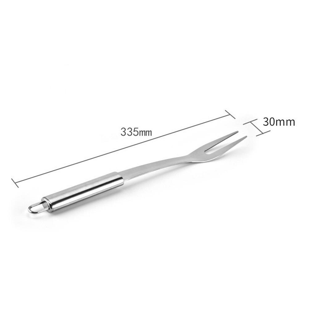 Gabel Gabeln Fleisch Stahl Edelstahl Grill Servieren Grillen Braten Barbecue Tranchieren Kochen Frucht Klemme Stäbchen Steak Picknick