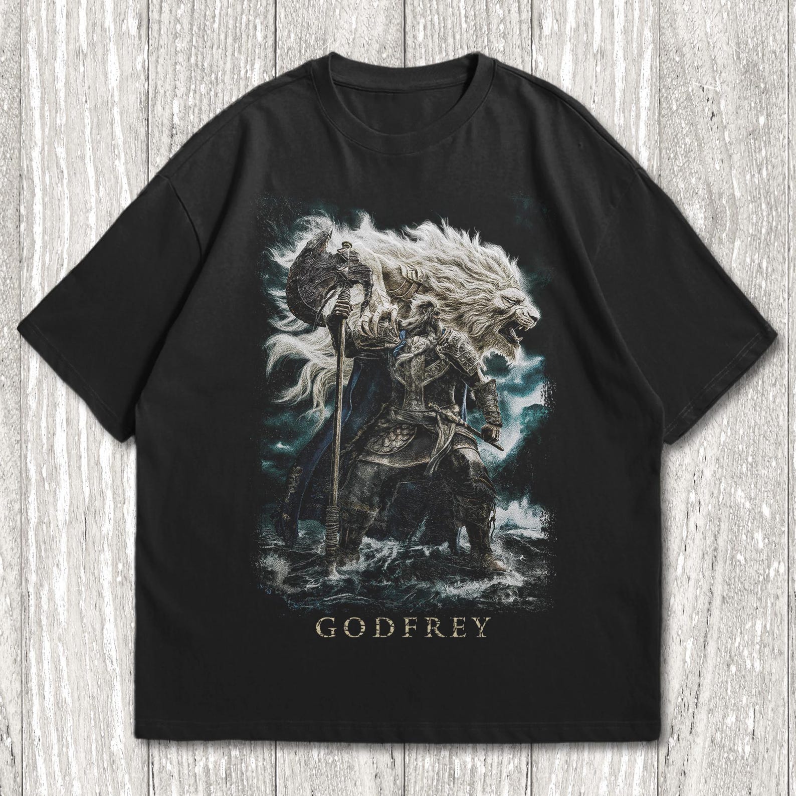 Godfrey T-Shirt, Elden Ring Shirt, Videospiele Merch 3XL