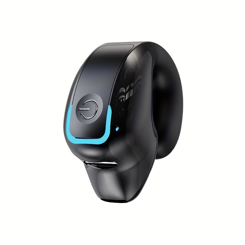 Ultrakleine TWS-Kopfhörer mit kabelloser Bluetooth-Technologie, Geräuschunterdrückung bei Sprachanrufen, Sport-Business-Kopfhörer für Smartphones schwarz