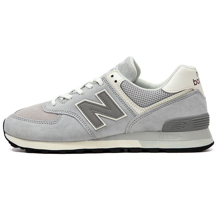 New Balance 574 Rain Cloud White Unisex Sneakers Grau U574AL2 38