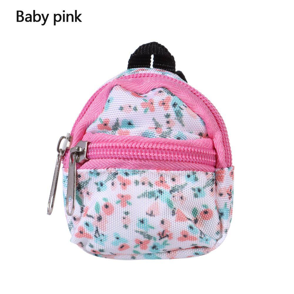 Neu Kind Geschenk Brotbeutel Mini Rucksack Puppe Tasche Rucksack Reise baby rosa