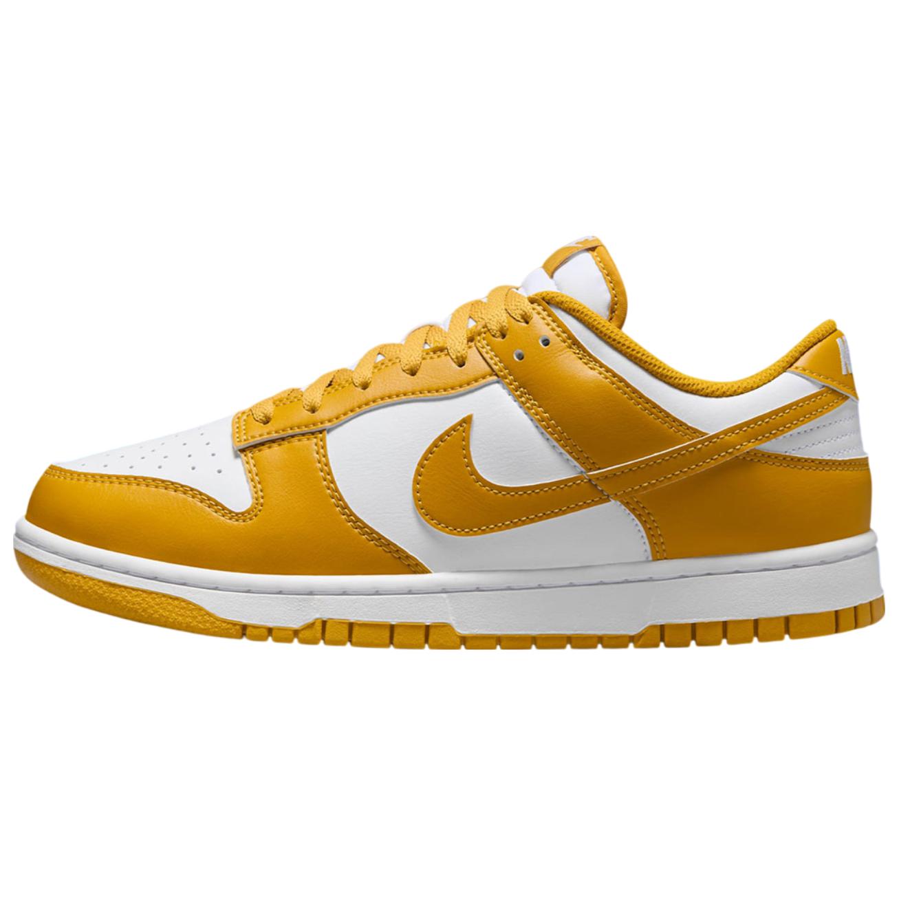Nike Dunk Low Senfgelb Herren Sneaker Gelb Weiß Senfgelb HF5441-109 38.5