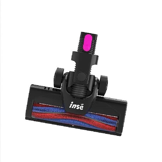 INSE N5T Akku-Staubsauger Originalzubehör für N5T Staubsauger Akku HEPA Bodendüse Hauptteil Ersatzteile Rose Red Brush