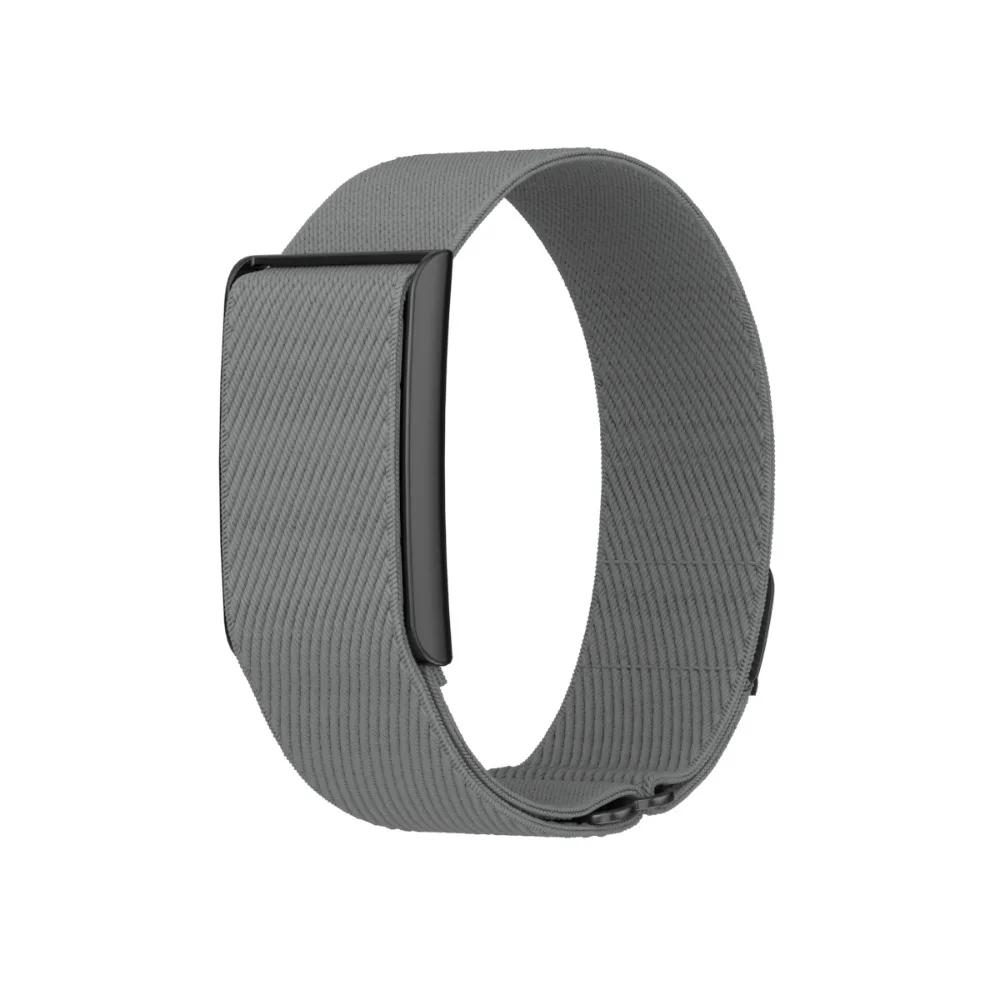 Armband für Amazfit Helio Strap Armband Sport Verstellbar Ersatzrahmen+Nylon-Schlaufe Armband correa Amazfit Helio Uhrenarmbänder for Amazfit helio dunkelgrau
