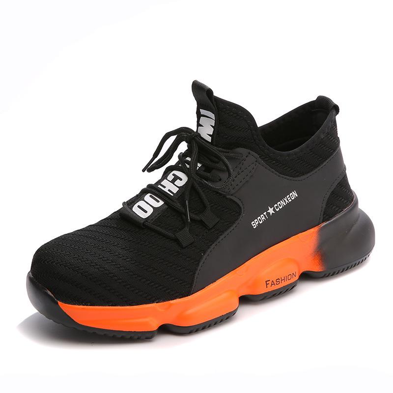 Arbeitsschuhe Sommer Bruchsicher und Durchstichfest Atmungsaktive Arbeitsschuhe Zwischensohle Arbeitsschuhe 46