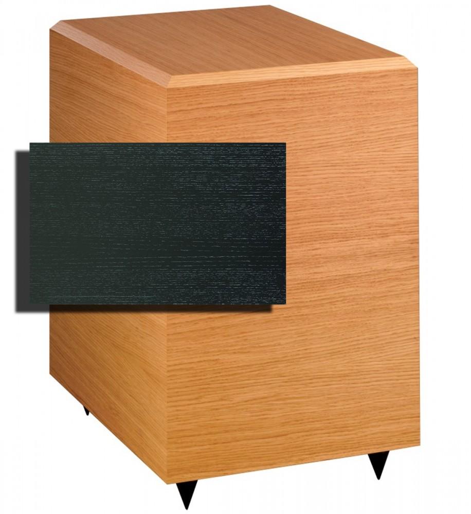 Acoustique Quality LABRADOR 422 Aktiver Subwoofer für Heimkino- oder Stereoanlage / SCHWARZ ESCHE MATT, Acoustique Quality schwarz