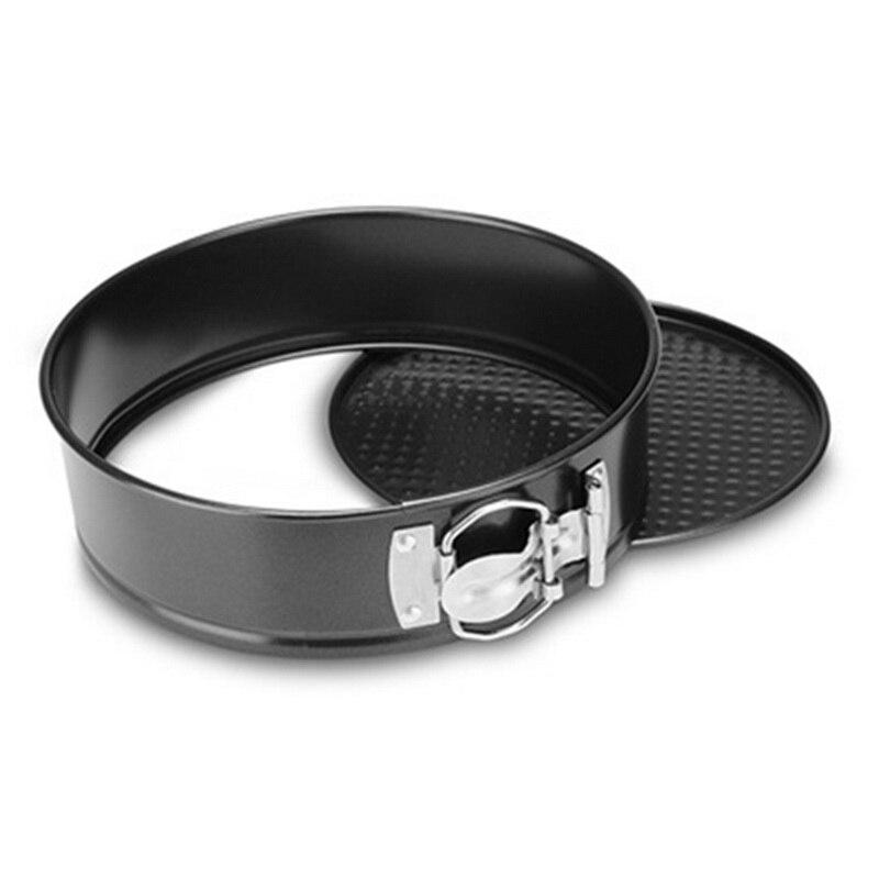 Backformen, Kuchenformen, Backformen, runde Backform, Kohlenstoffstahl, antihaftbeschichtet, Slipknot, abnehmbares Bodenblech, Küchenzubehör 28cm