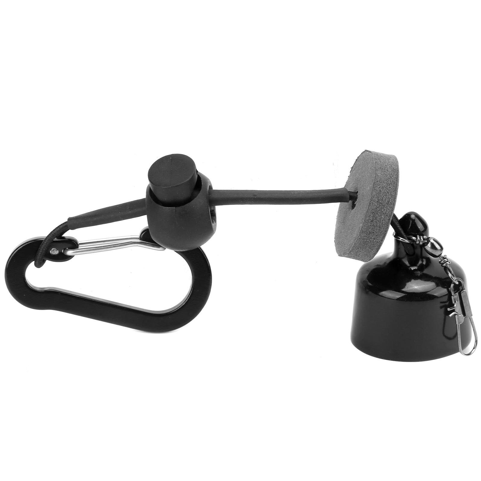 Angel Vorfach Flaschenhalter Floatant mit Karabiner Fliegenfischen Werkzeug Zubehör