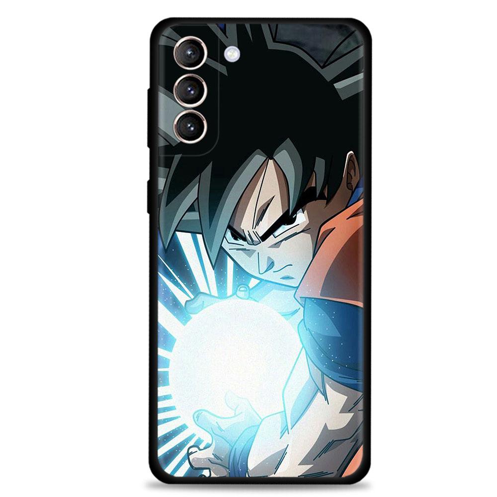 Dragon Ball Z Super DBZ Goku Handyhülle für Samsung Galaxy S20 S21 FE S22 Ultra S10 S9 S8 Plus S10e Note 20Ultra Silikonhülle Samsung Note 10 plus