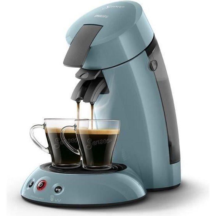 Kapselkaffeemaschine - PHILIPS - SENSEO - HD6553/21 - Original - Blau Grau