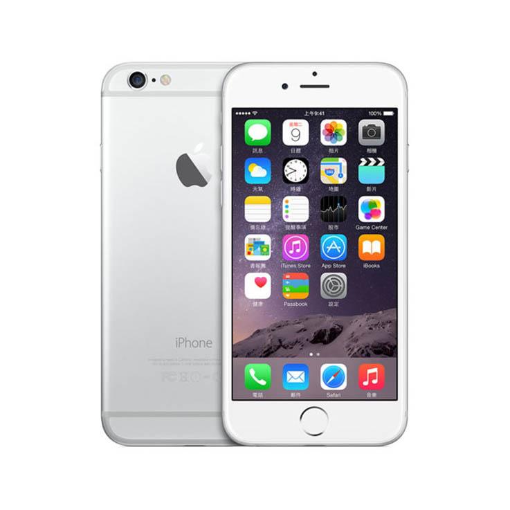 Generalüberholt Apple Original Apple iPhone 6 1GB RAM 16/64/128GB ROM Mobiltelefon mit Single-SIM 16GB simple set silber