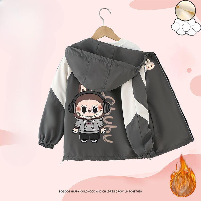 Modische Jacken für Jungen und Mädchen, Kinderjacken für Frühling und Winter, Windjacken, Sportliche Kapuzenwindjacken 140