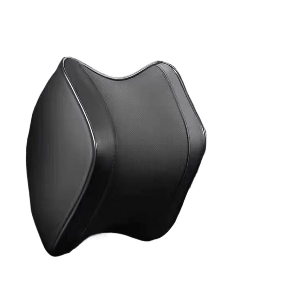 Auto Kopfstütze Kissen Innen Auto Nackenschutz Kissen Auto Taille Unterstützung Memory Baumwolle Weiches Rückenkissen Auto Zubehör schwarz