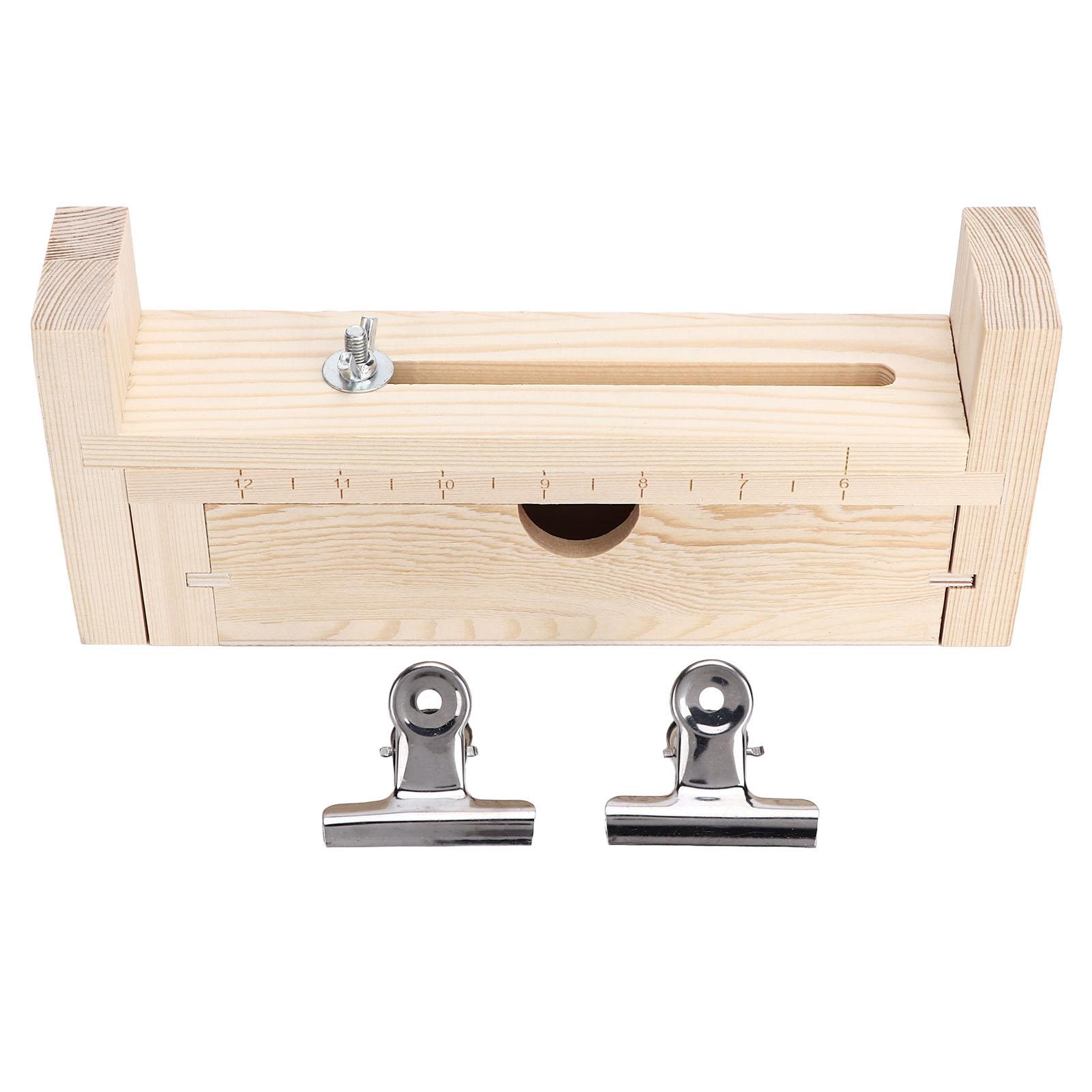 Paracord Armband Maker Jig Armband Holz Armband Flechten Webwerkzeug mit 2 Klemmen für DIY