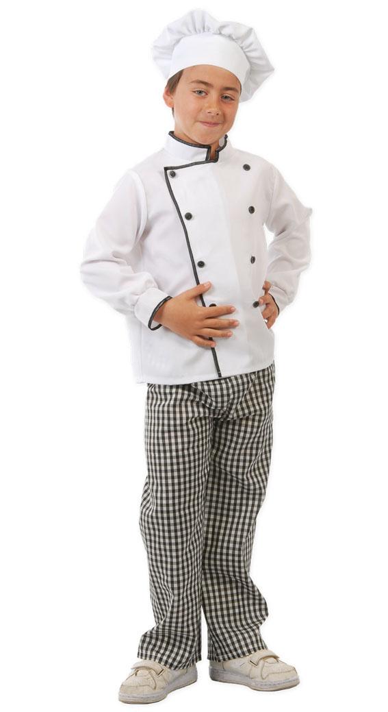 Kostüm Verkleidung Koch Master Chef Karneval 5-6 Jahre