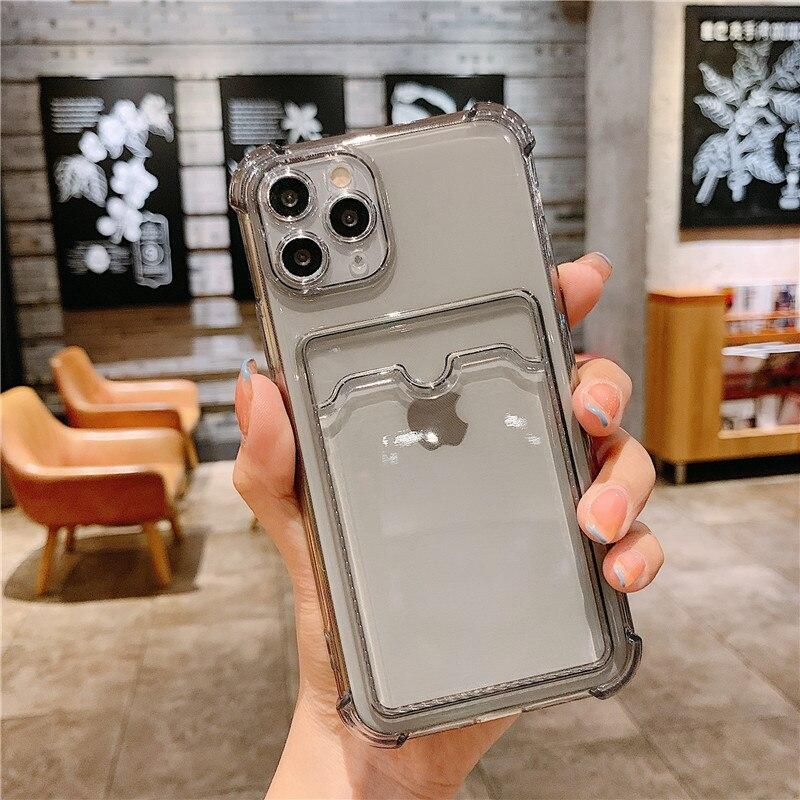 Stoßfeste Silikon-Handyhülle für iPhone 17 16 15 14 12 11 Pro 13 Xs Max Objektivschutz für iPhone SE X Xr 6s 7 8 Plus Kartenhülle Rückseite iphone 16 Plus grau