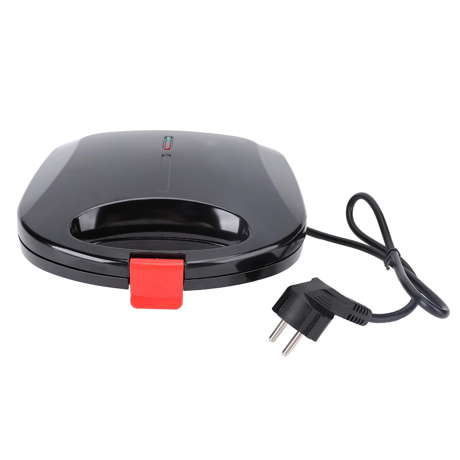 Sandwichmaker Elektrischer Panini-Grill 750W Intelligente Temperaturregelung Steak Frühstück