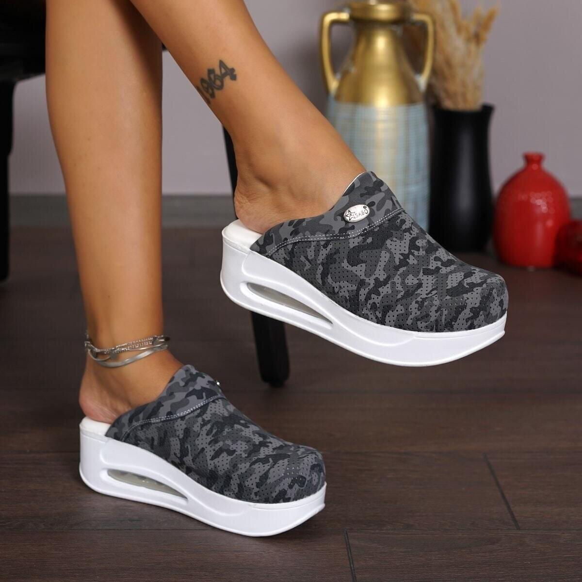 Frauen Medizinische Clogs Sabo Krankenhausschuhe Rutschfeste Pantoffel Krankenschwester Arzt Hebamme Chirurgische Sandalen 39 gray