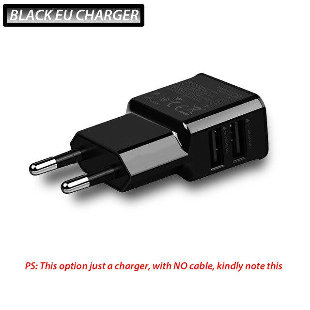 Micro-USB-Telefonkabel, Android-Ladekabel, Kabel, Micro-USB-Ladekabel, Kabel für Samsung S6 S7 Huawei OPPO Oneplus Xiaomi Redmi 5 Plus 7A 7 6 6A S2 Only Charger schwarz