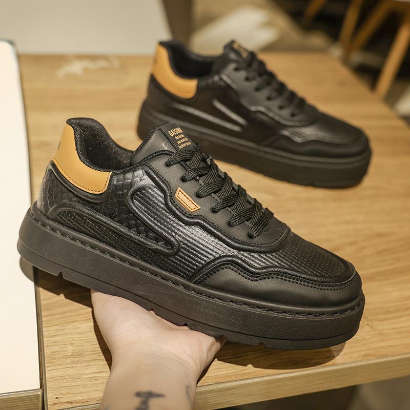 PARZIVAL Herrenschuh Sneaker Trend Freizeitschuhe Tenis Masculino Freizeit Herren-Sneaker Rutschfeste Herren Vulkanisierte Schuhe Klobiger Sneaker 44 gray