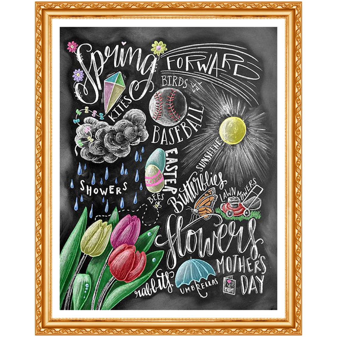 Diamant-Malerei, 5D-Diamant-Gemälde zum Selbermachen, volle runde Diamant-Stickerei, Landschaft, Diamant-Malerei 20X30CM