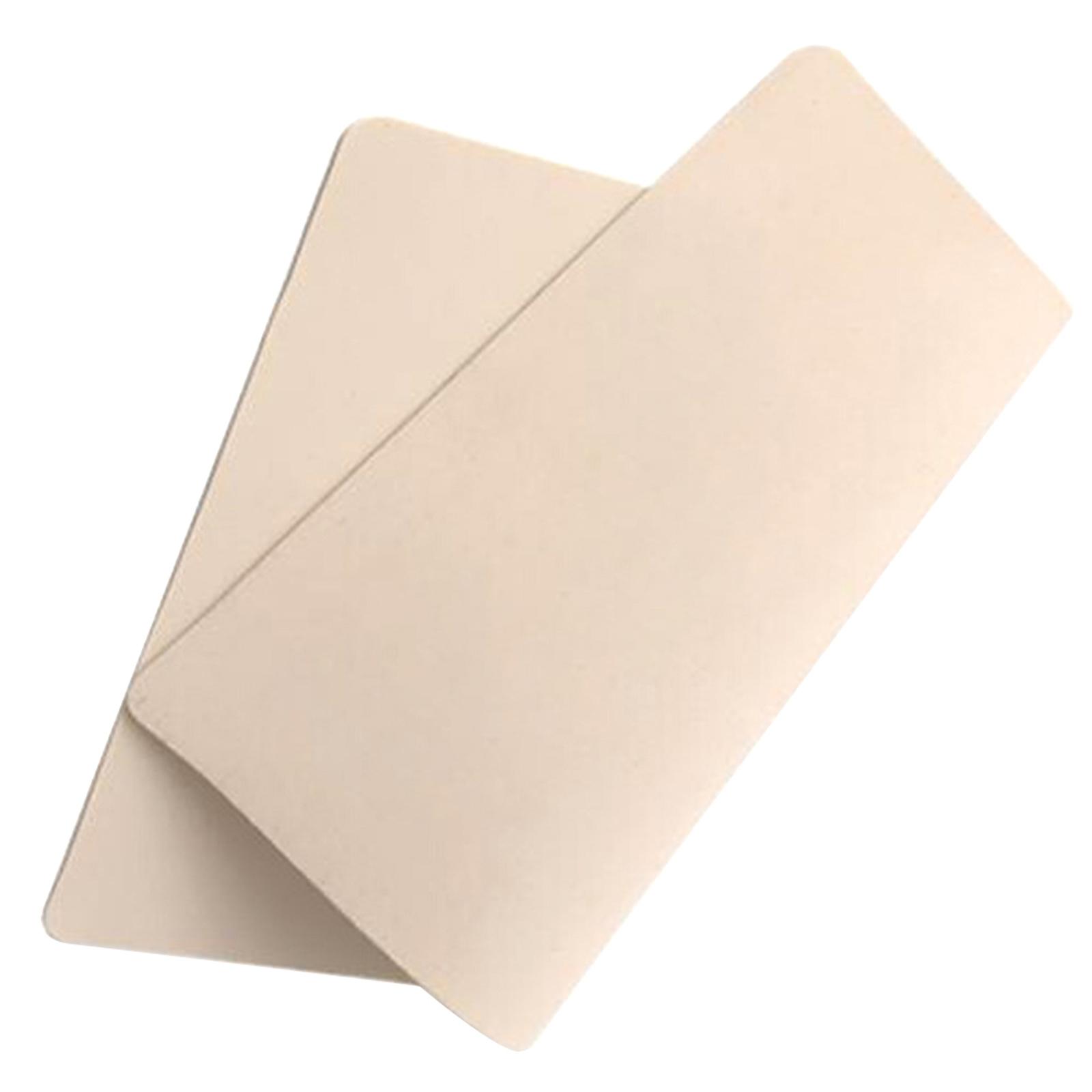 Tattoo-Übungs-Hautblatt, blanko, einfarbig, für Tattoo-Nadelmaschinenversorgung, doppelseitig, 20,3 x 15,2 cm für