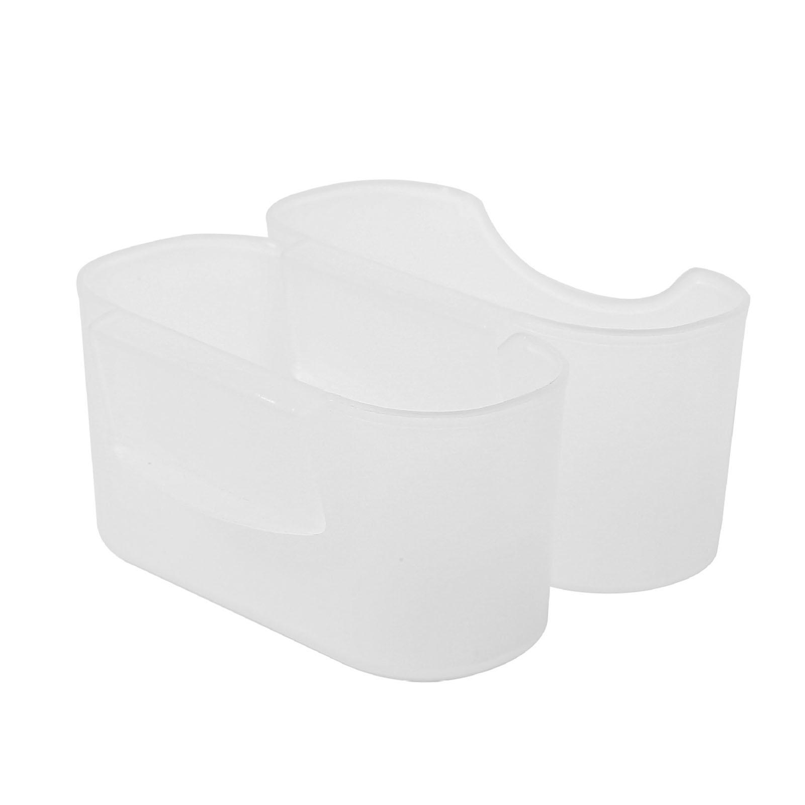 2 Stück Kühlschrank Seitentür Hängeaufbewahrungsbox Platzsparend Hängender Kühlschrank Organizer zur Aufbewahrung