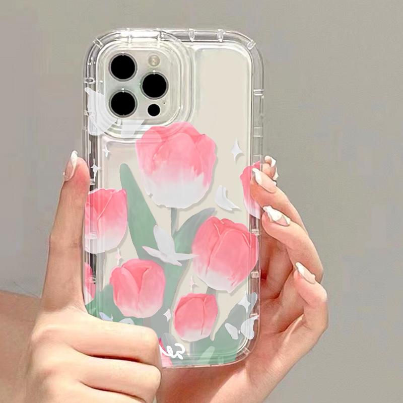 Ölgemälde Blumen Handyhülle Für iPhone 15 Pro Max Hülle iPhone 13 11 12 14 16 Pro Max XR XS X 7 8 Plus SE Stoßfeste Hülle For iPhone 13 14