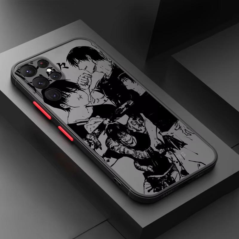 Anime Jujutsu Kaisen Toji Handyhülle Für iPhone 11 12 13 14 15 16 Pro Max XR X XS Mini 8 7 Plus SE Handyhülle Fundas Stoßfest iPhone 17 ProMax