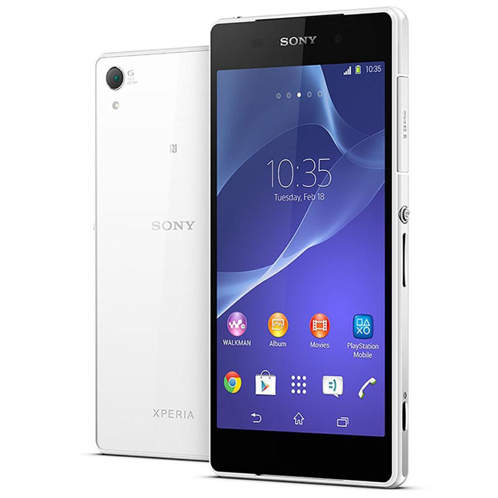 Generalüberholt Sony Xperia Original Sony Xperia Z2 D6503 20MP 5,2 Handy Mobiltelefon mit Einzel-SIM No charger weiß