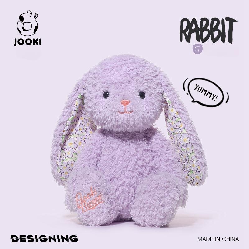 38cm Kawaii Langohr-Kaninchen Plüschtiere Mehrere Farben Kuscheltiere Weiche Tier Spielzeuge Raumdekorationen Kindergeburtstag Weihnachten Geschenke 38cm