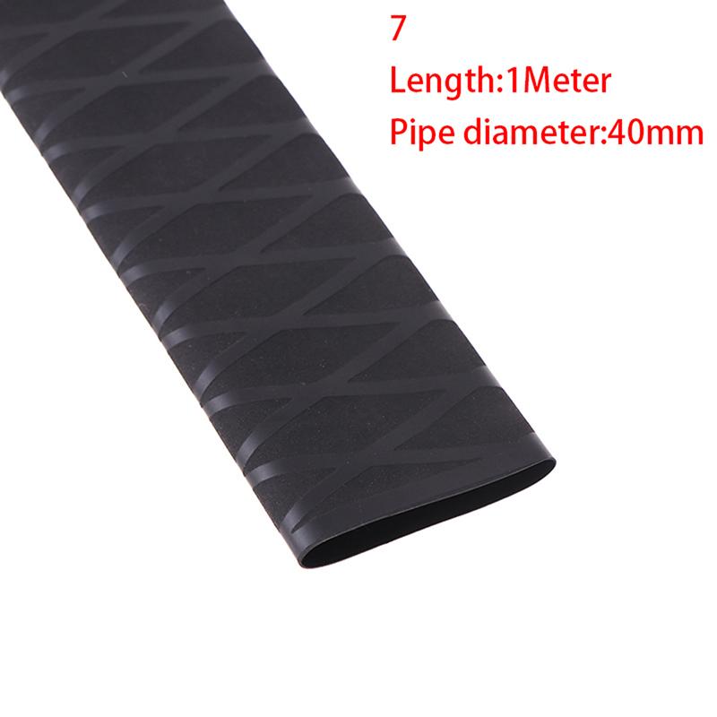 Rutschfester Schrumpfschlauch für Angelruten/Schläger/Fahrradgriffe, 1 m, 18–40 mm 40MM